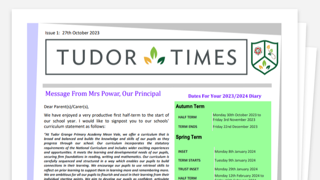 Tudor Times - Spring Term 2 image